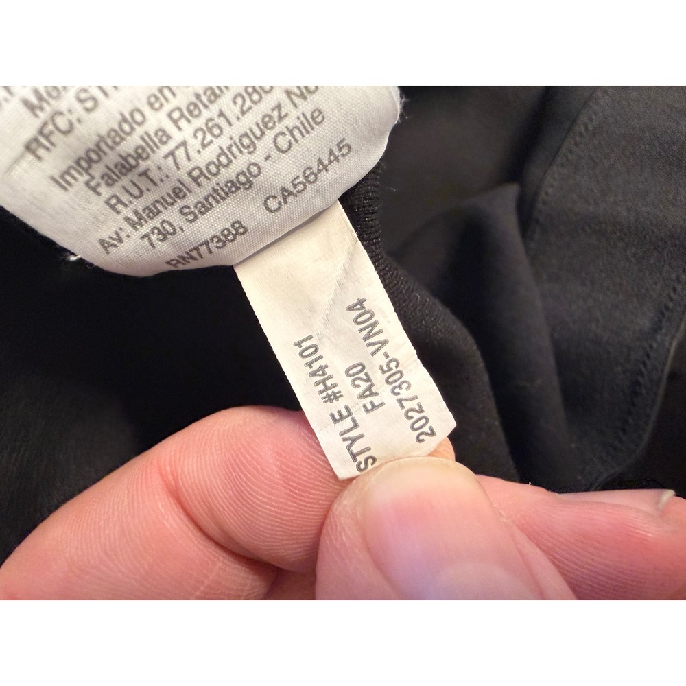 J.Crew Gigi Pant Black High Rise Side Zip Slim Leg Trousers H4101 Womens 10 - Picture 4 of 6
